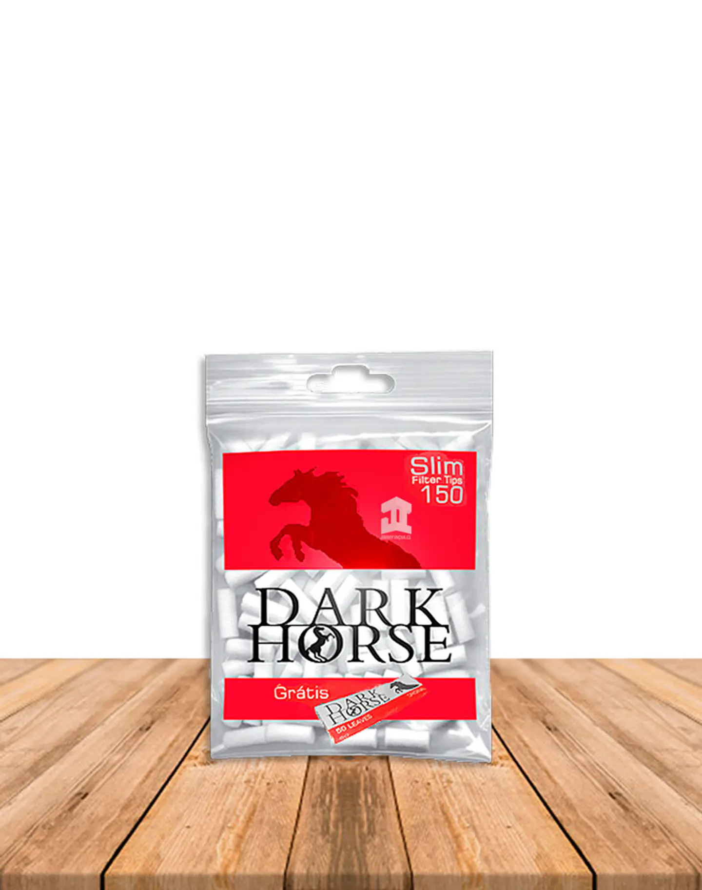 Filtro Dark Horse 200 Unidades Filtro Slim + Papel Original  1