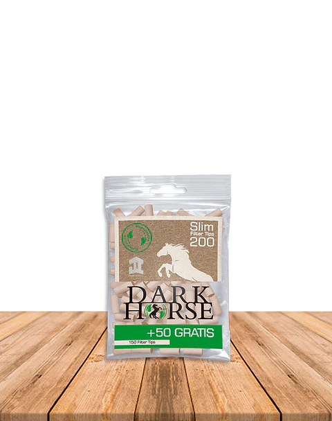 Filtro Dark Horse 150 Unidades Slim Bio + 50 Filtros Gratis