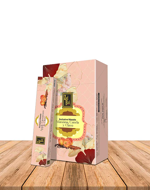 Incienso Zed Black Masala Manzana Canela & Clavo