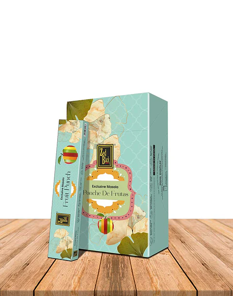 Incienso Zed Black Masala Ponche De Frutas