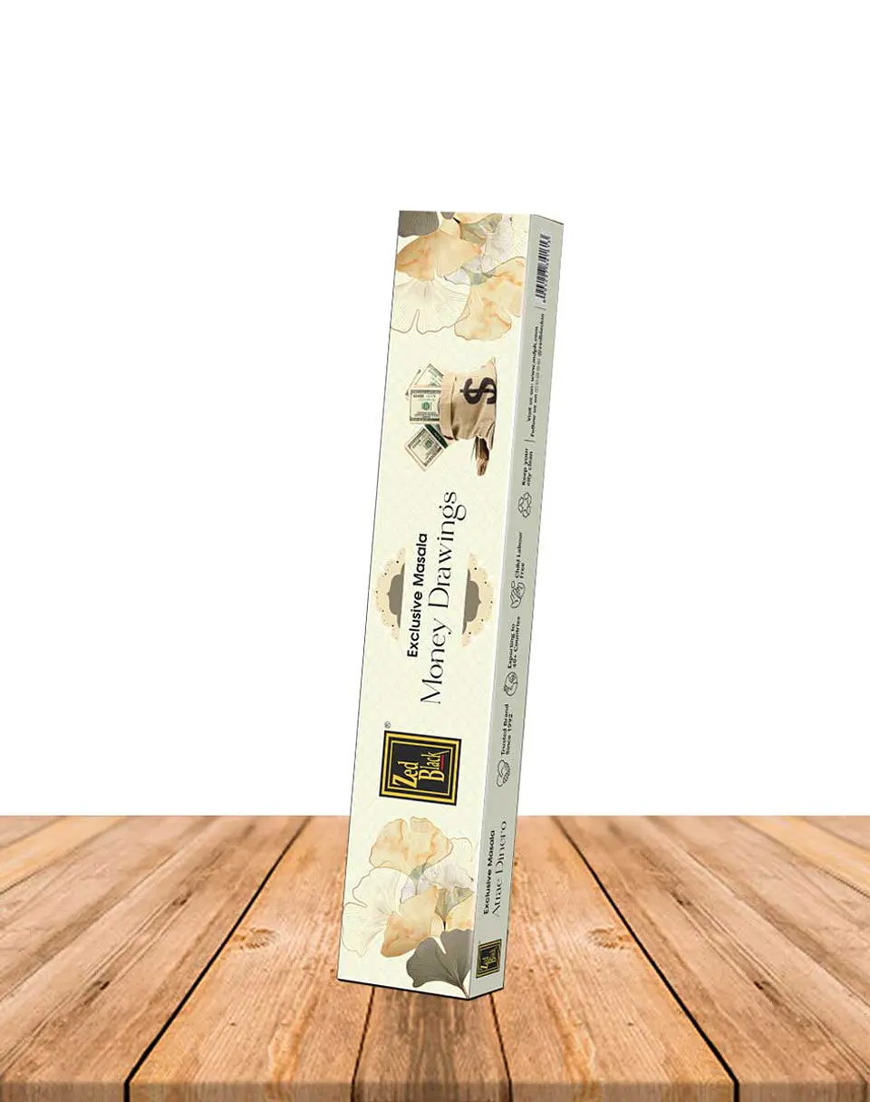 Incienso Zed Black Masala Atrae Dinero 2
