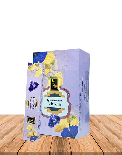 Incienso Zed Black Masala Violeta