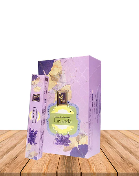 Incienso Zed Black Masala Lavanda