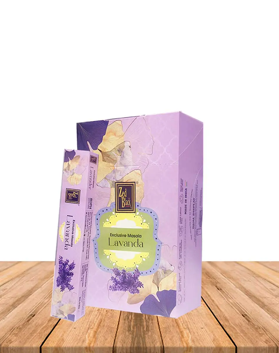 Incienso Zed Black Masala Lavanda 1