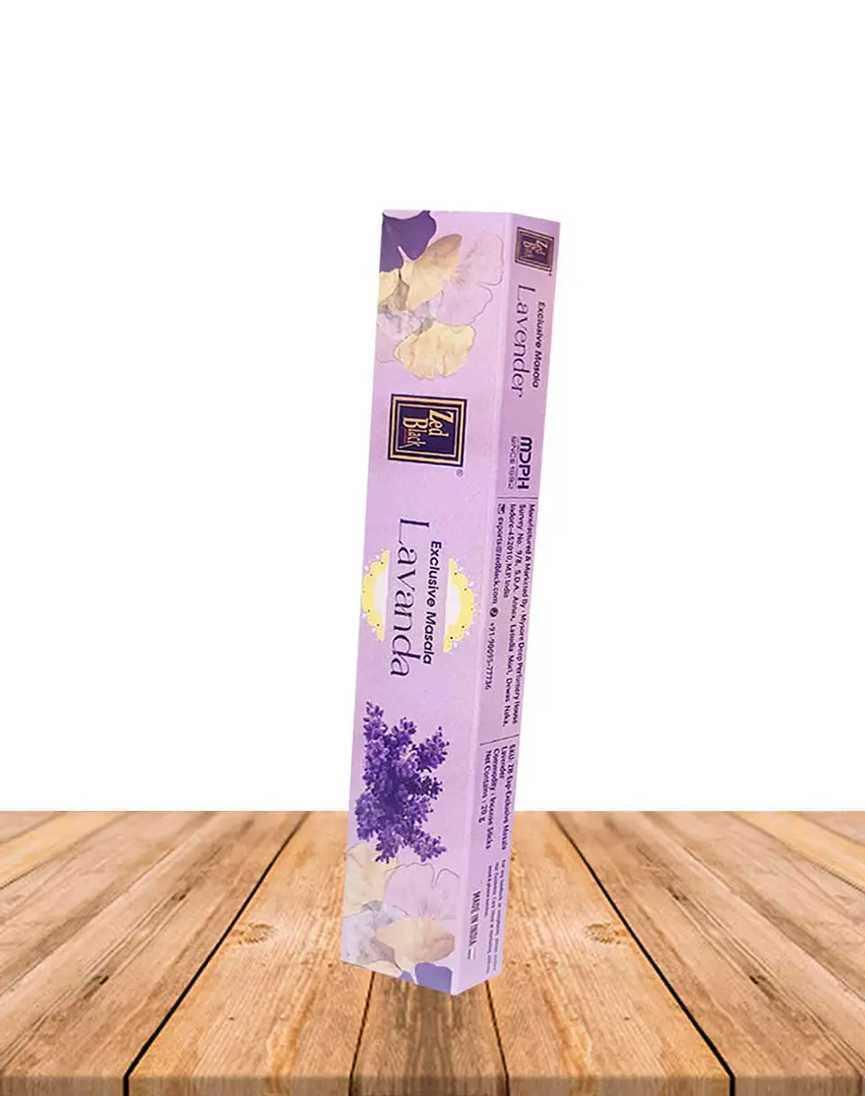 Incienso Zed Black Masala Lavanda 2