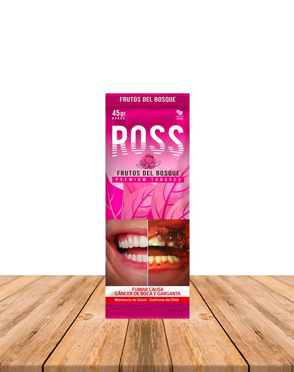 Tabaco Ross Sabores 45 gramos 10