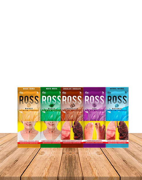 Tabaco Ross Sabores 45 gramos