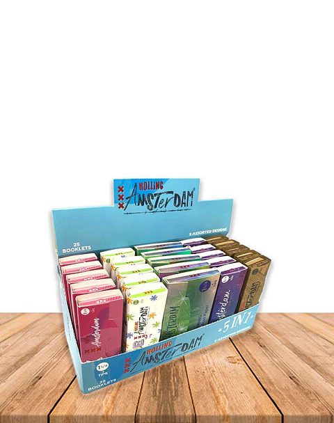 Papel Rolling Amsterdam 5 en 1 + tips