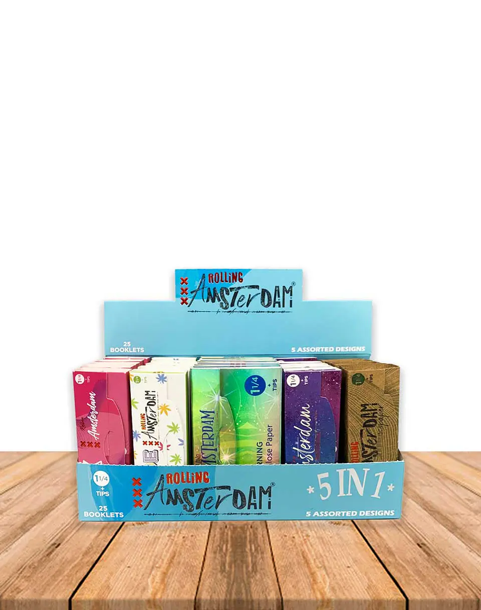 Papel Rolling Amsterdam 5 en 1 + tips 3