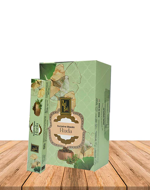 Incienso Zed Black Masala Ruda