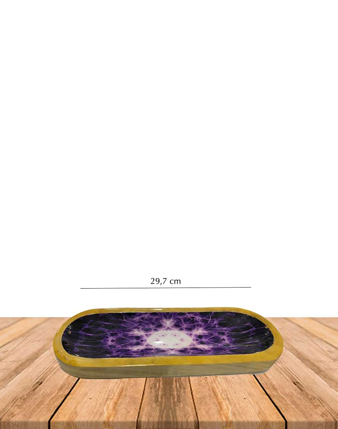 Porta Incienso Madera Bamboo Diseños Surtidos 2