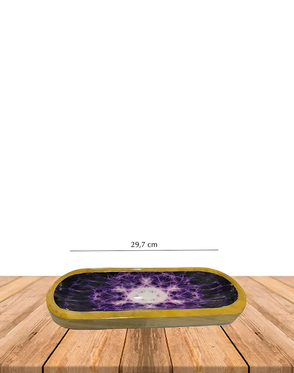Porta Incienso Madera Bamboo Diseños Surtidos 2