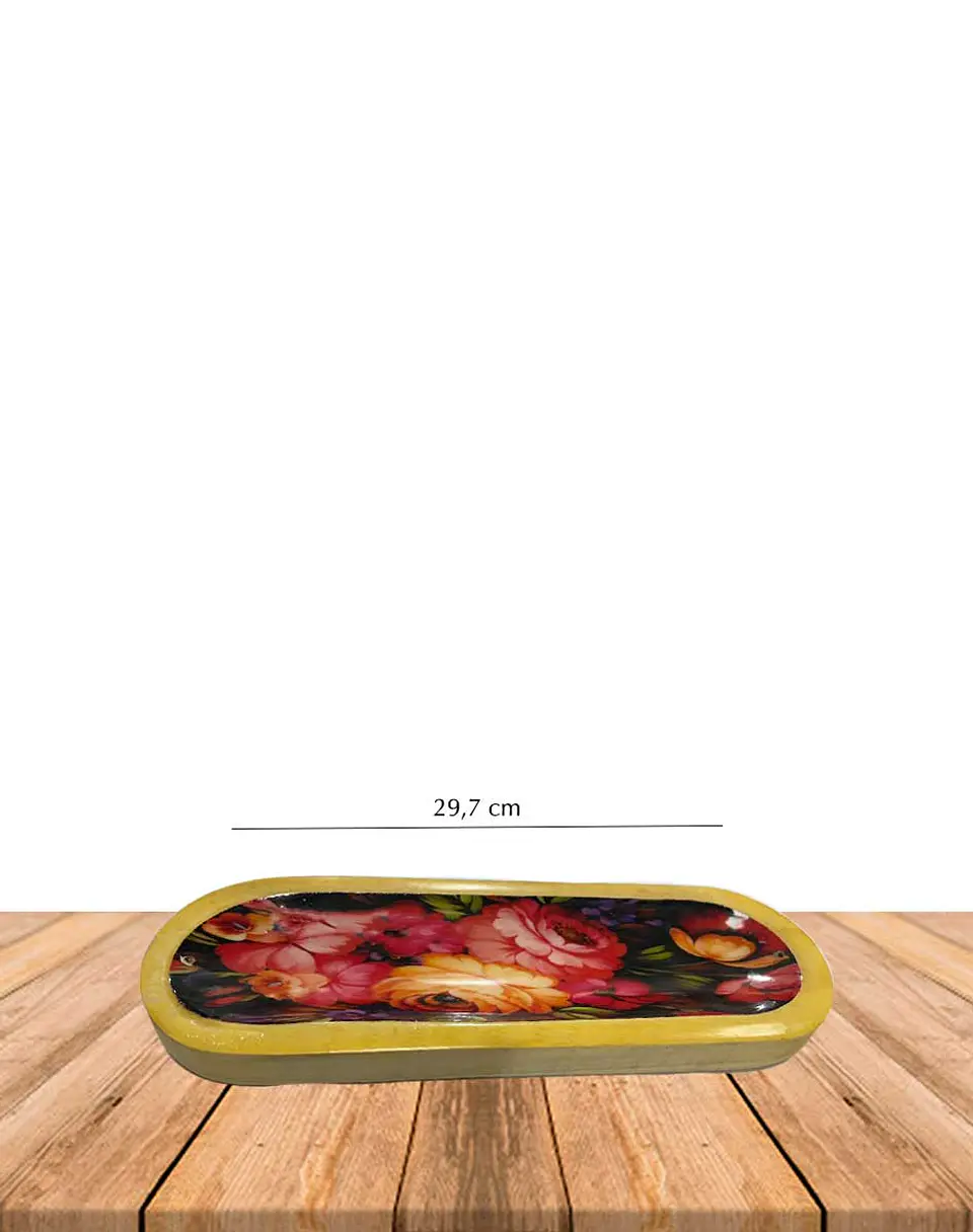 Porta Incienso Madera Bamboo Diseños Surtidos 3