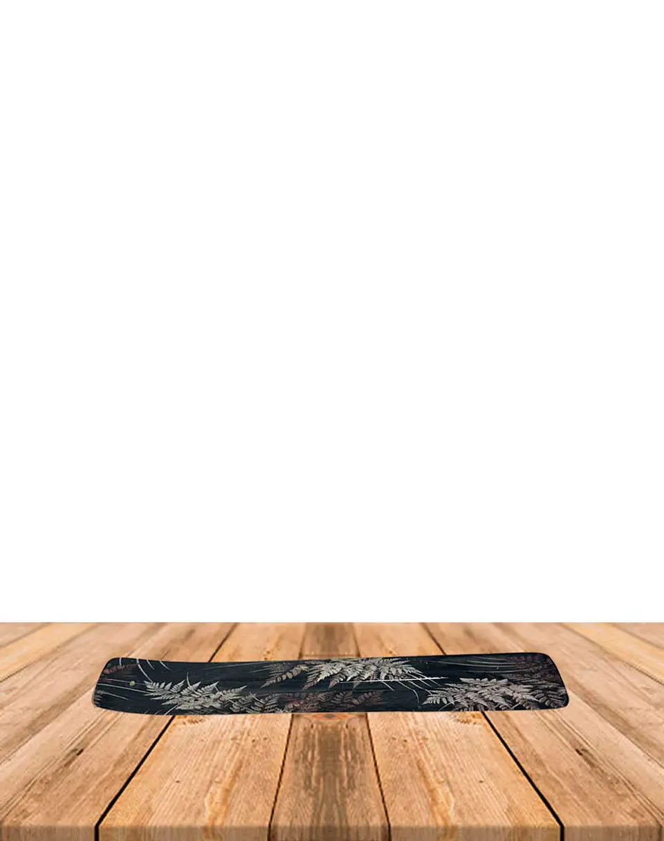 Tabla Porta Incienso Lacado Con Diseños 5