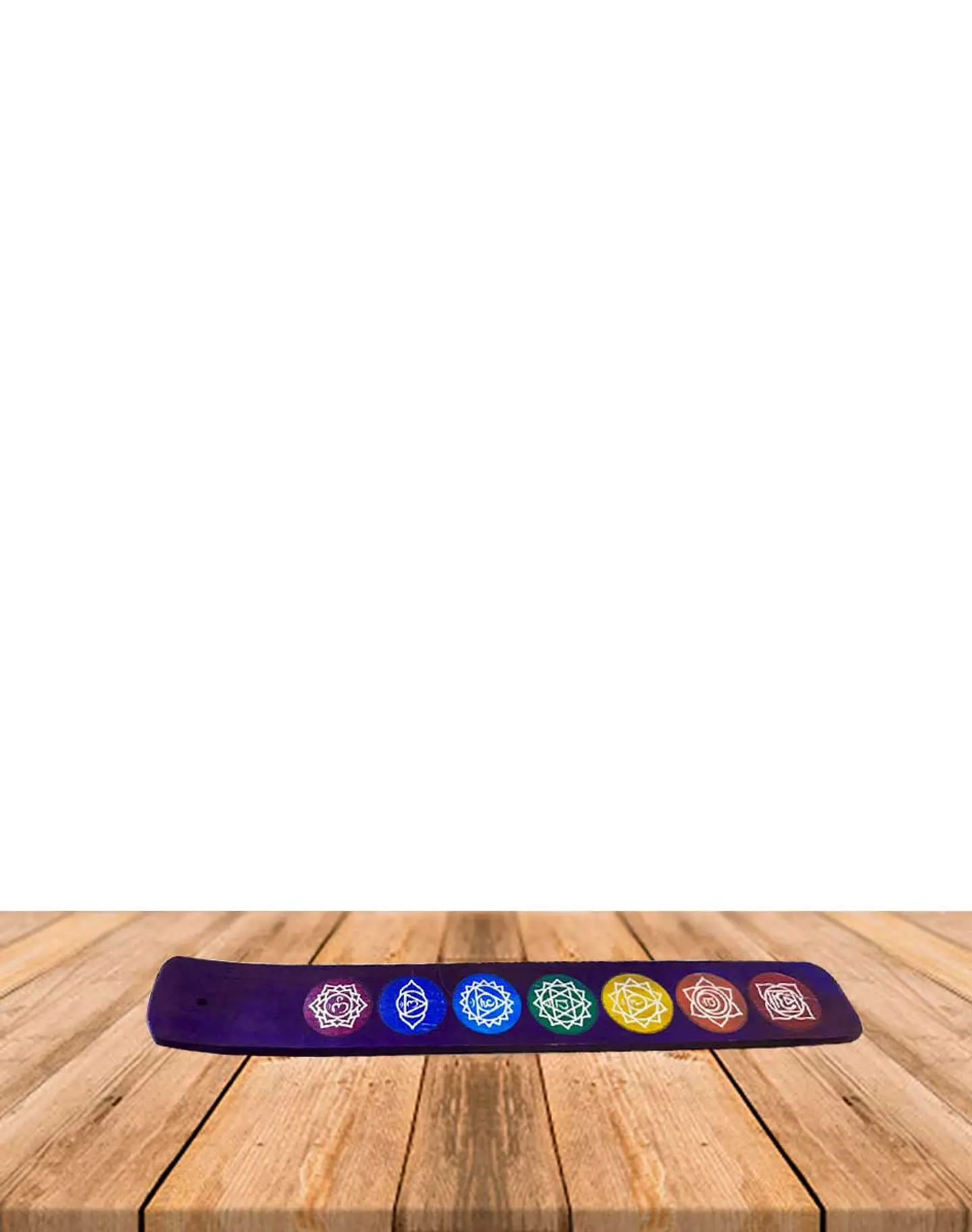 Tabla Porta Incienso 7 Chakras Diseños Surtidos 2