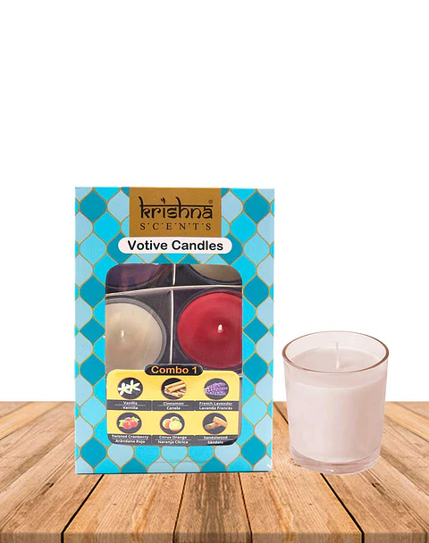 Pack Vela Votive Krishna Combo-1