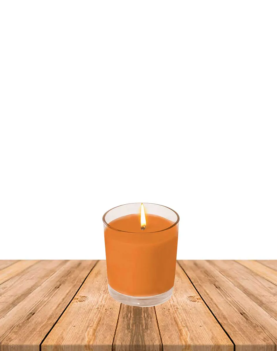 Pack Vela Votive Krishna Naranja Cítrica 2