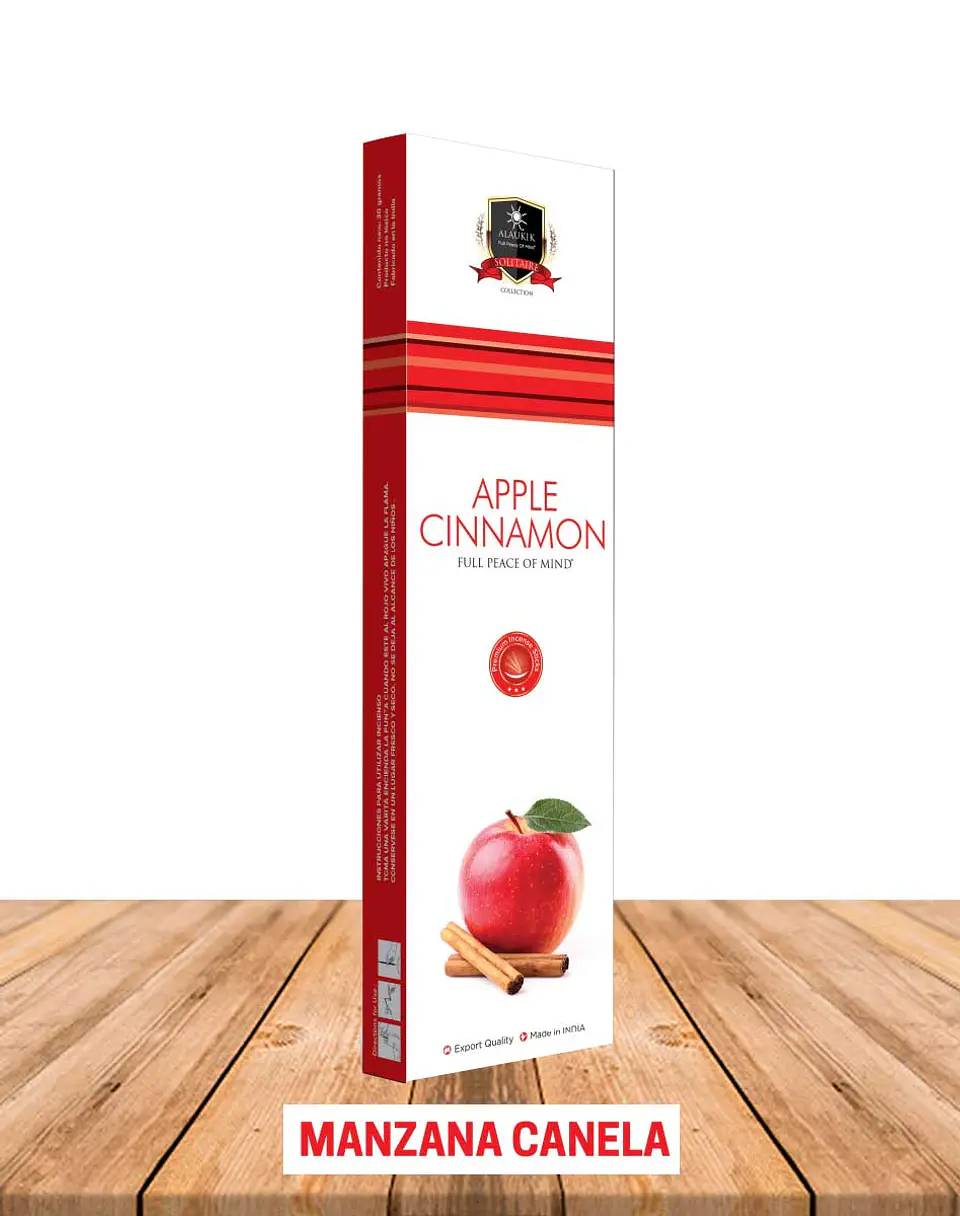 Incienso Alaukik Manzana Canela 30 gr 1