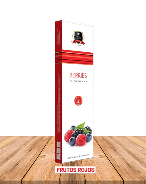 Incienso Alaukik Frutos Rojo 30gr