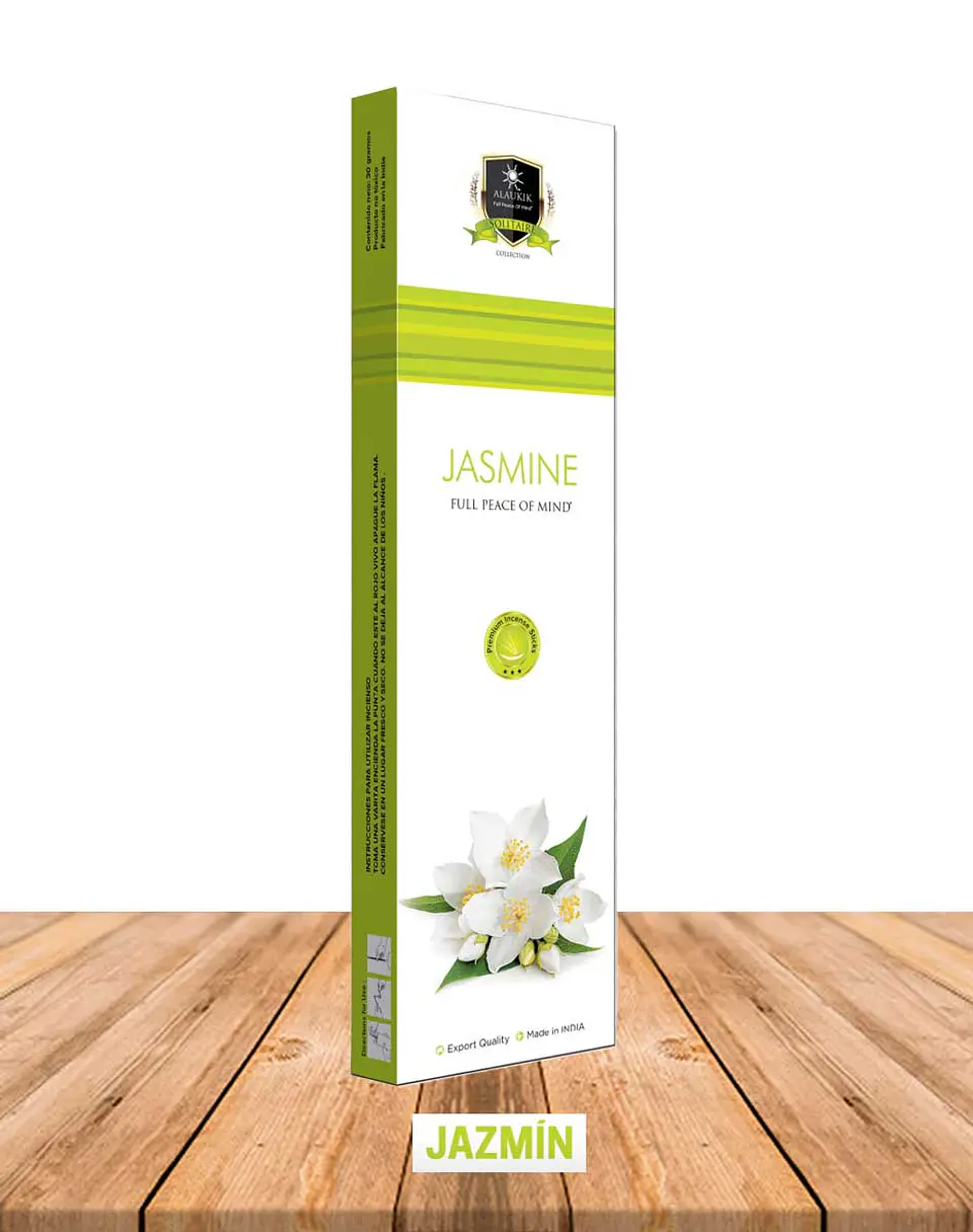 Incienso Alaukik Jasmín 30 gr 1