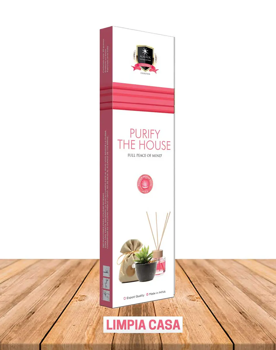 Incienso Alaukik Purifica / Limpia Casa 30 gr 1
