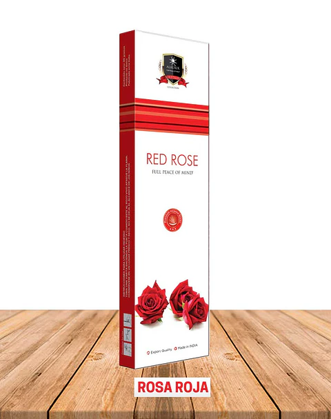 Incienso Alaukik Rosa Roja 30 gr