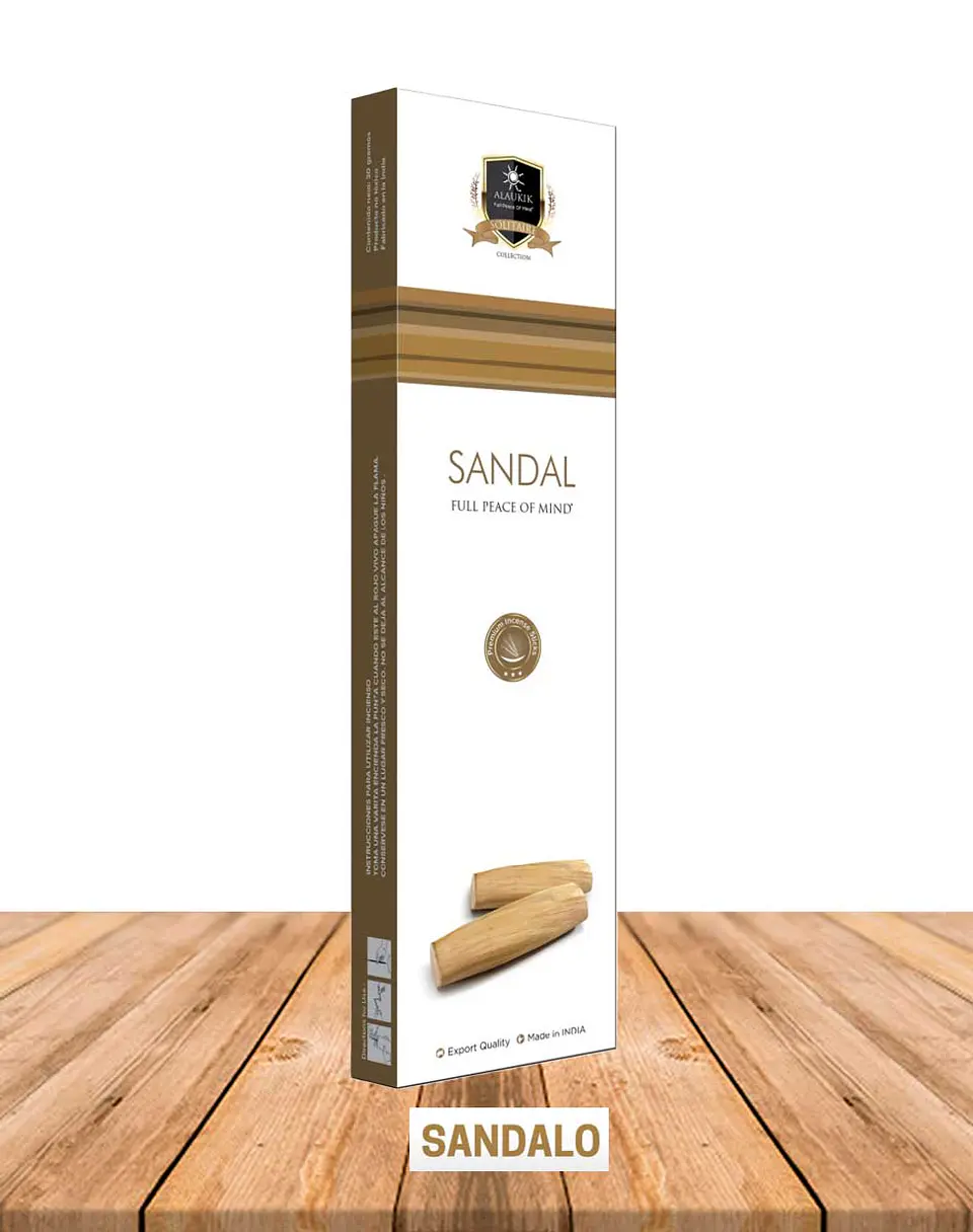 Incienso Alaukik Sándalo 30 gr 1