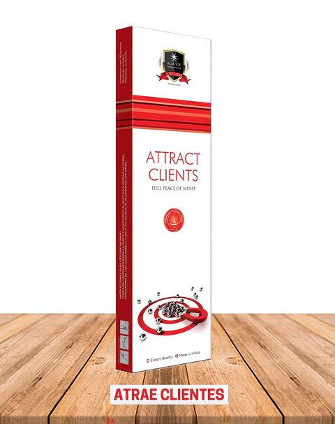 Incienso Alaukik Atrae Clientes 30 gr
