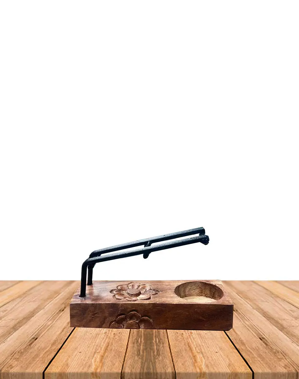 Quemador de Palo Santo diseño flor 1