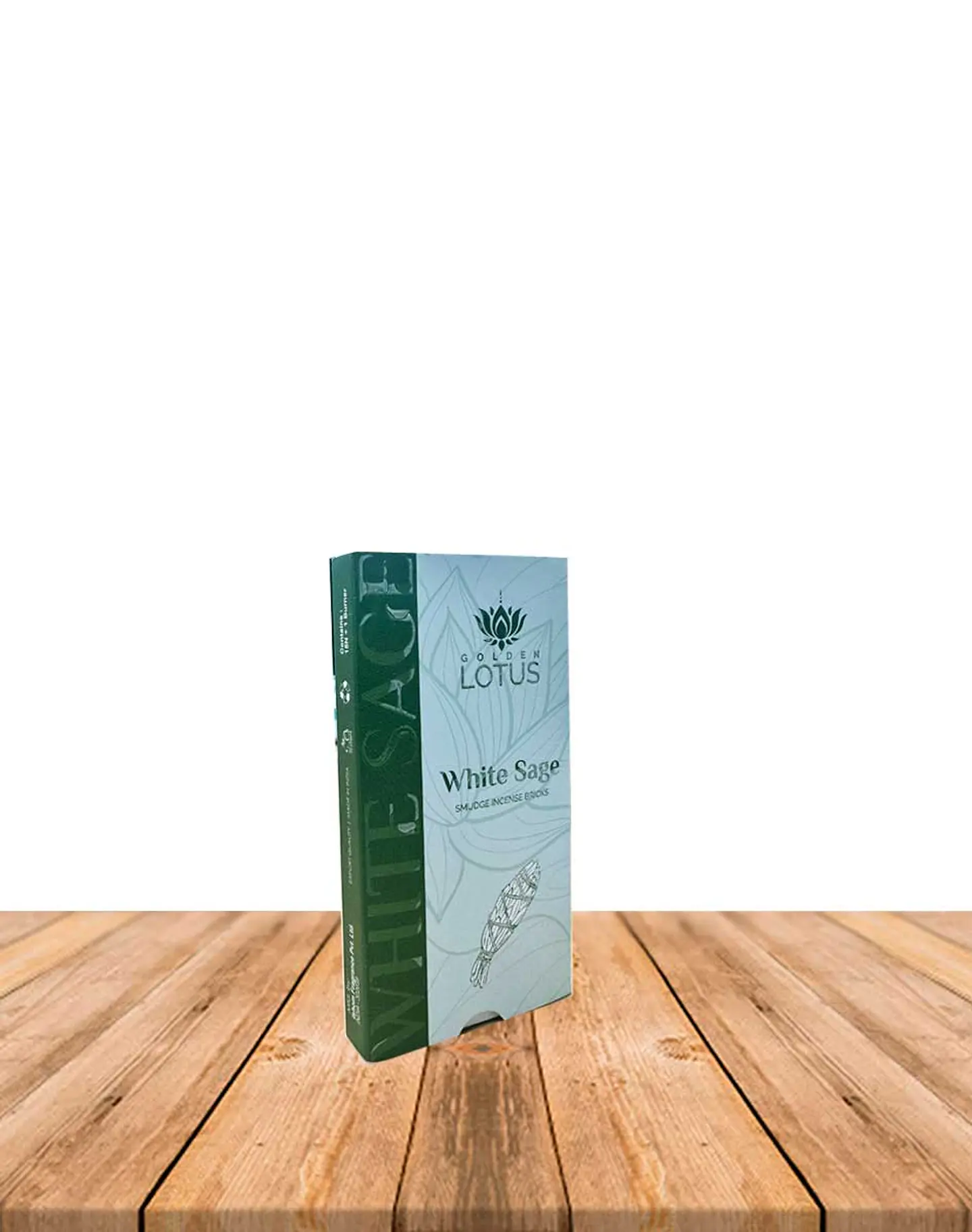 Incienso Smudge Ladrillo Salvia Blanca 1