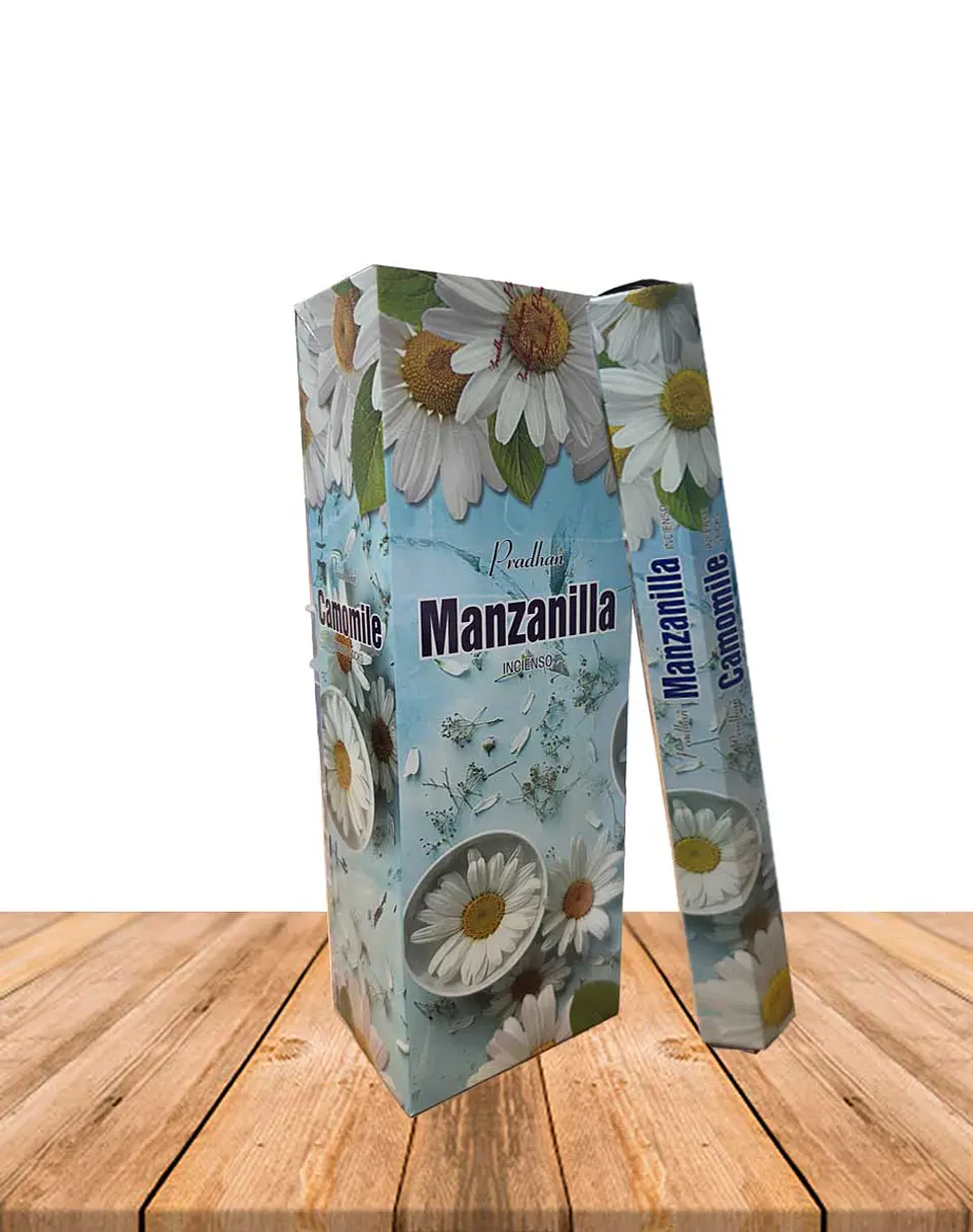 Incienso Formato Hexagonal Manzanilla 2