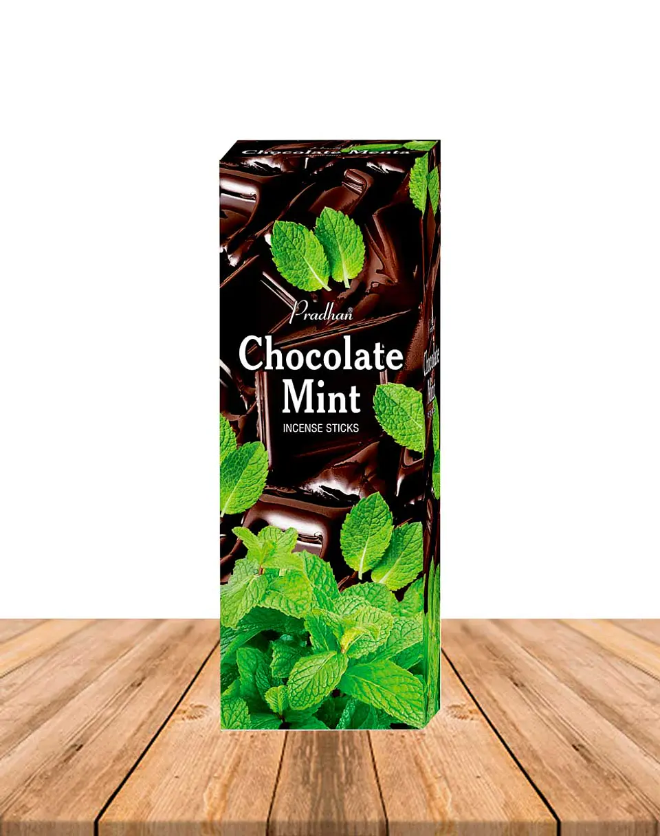 Incienso Formato Hexagonal Menta Chocolate 2