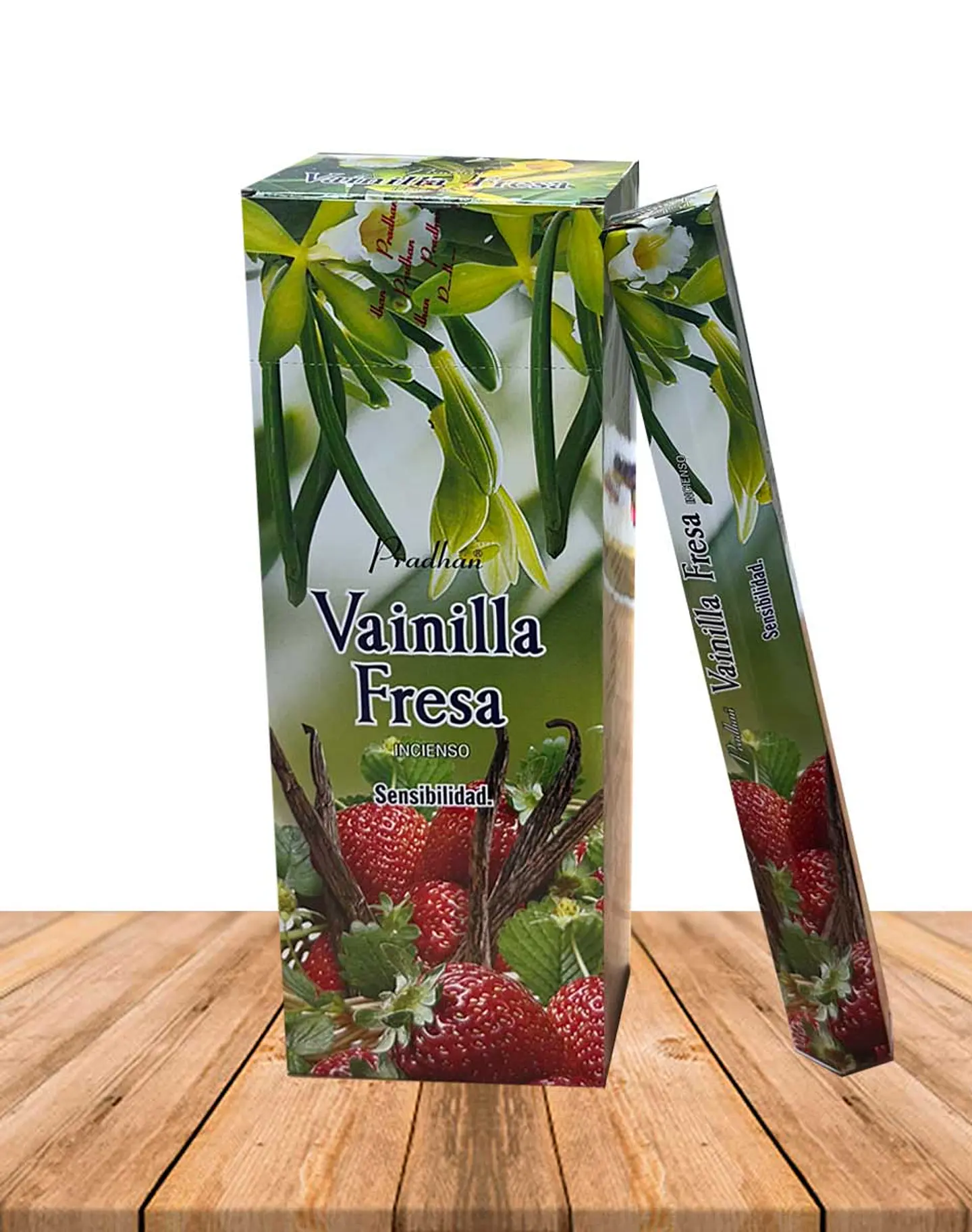 Incienso Formato Hexagonal Vainilla Con Frutilla 1