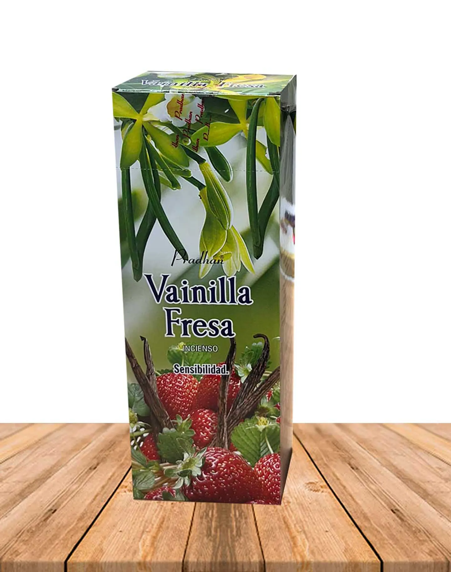 Incienso Formato Hexagonal Vainilla Con Frutilla 2