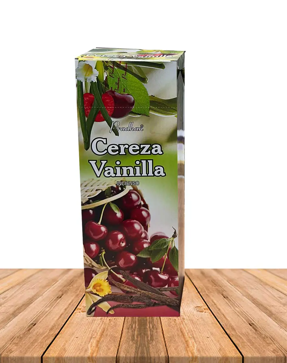 Incienso Formato Hexagonal Cherry Con Vainilla 2