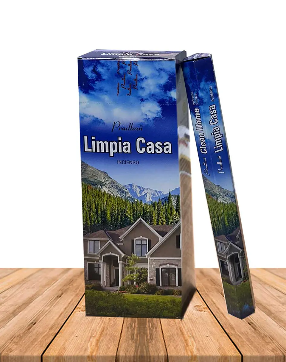 Incienso Formato Hexagonal Limpia Casa 1