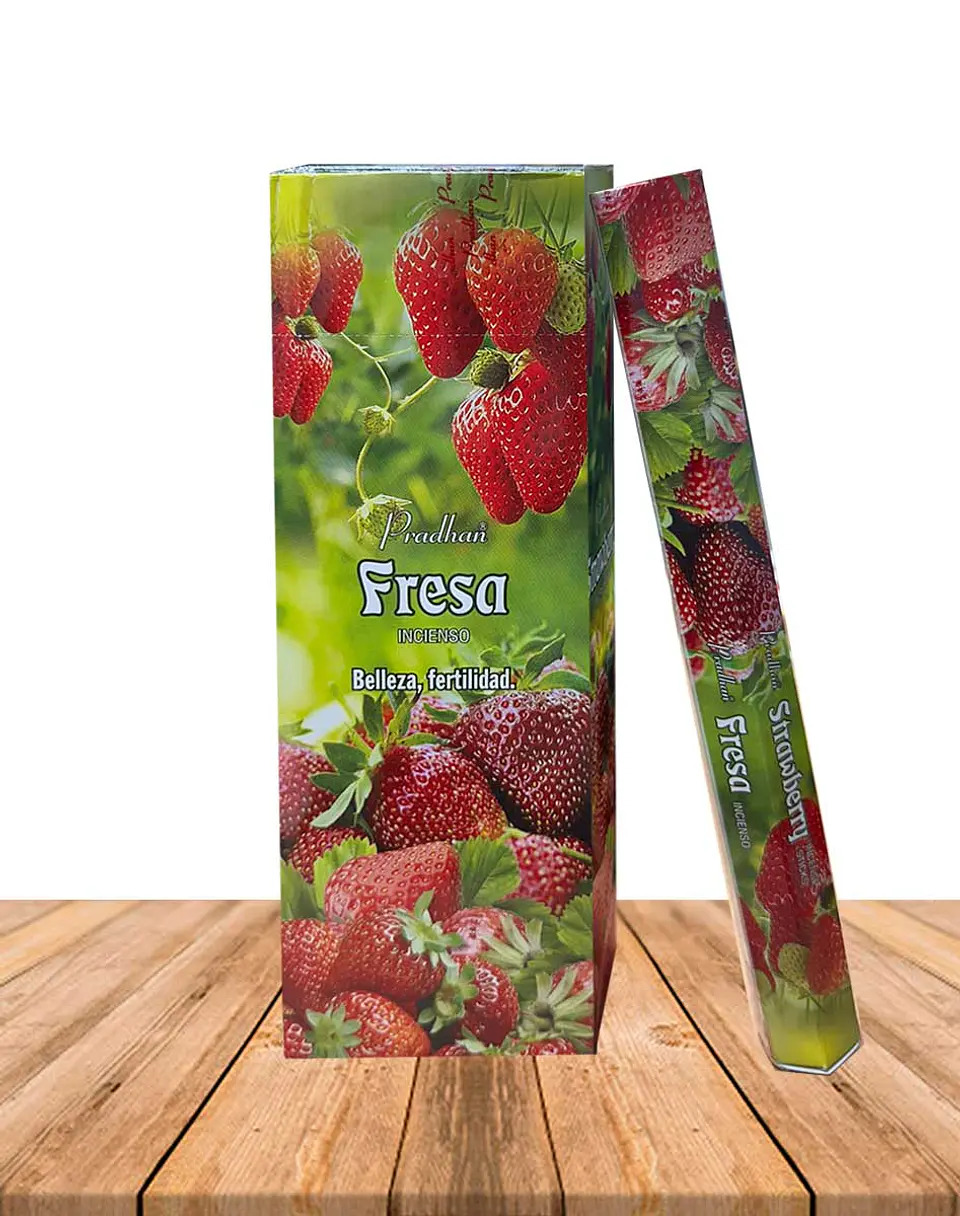 Incienso Formato Hexagonal Frutilla 1