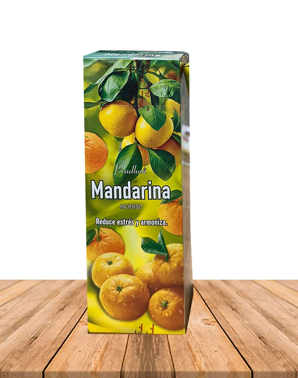 Incienso Formato Hexagonal Mandarina 2