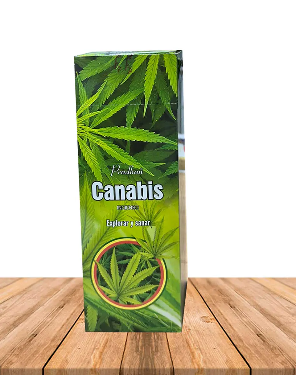 Incienso Formato Hexagonal Cannabis 2
