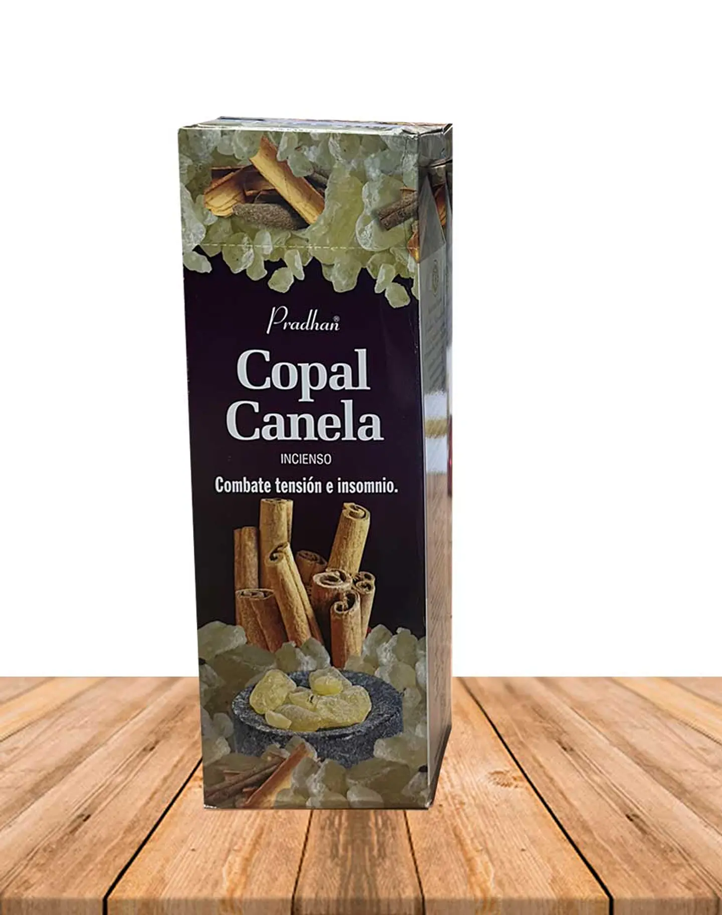 Incienso Formato Hexagonal Copal Con Canela 2