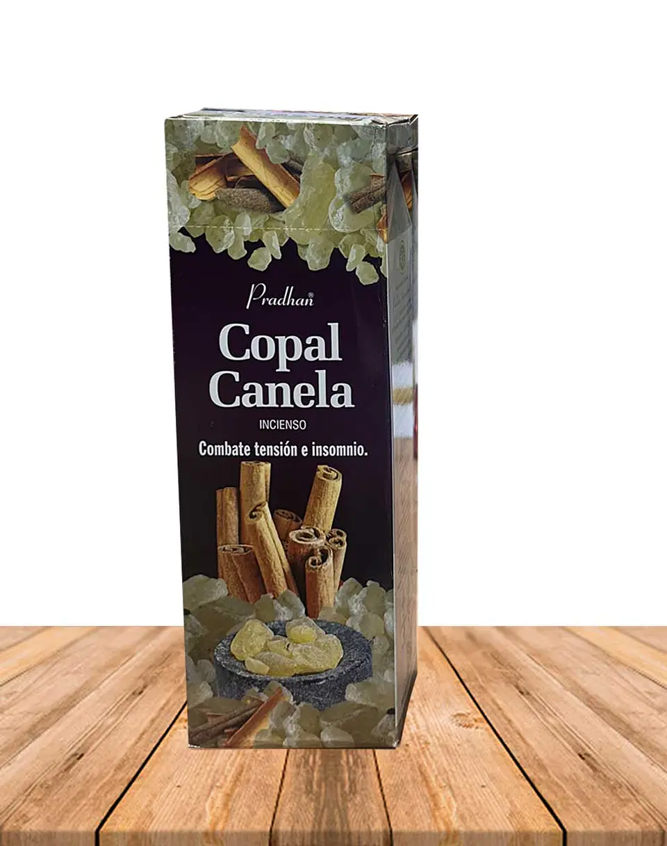 Incienso Formato Hexagonal Copal Con Canela 2