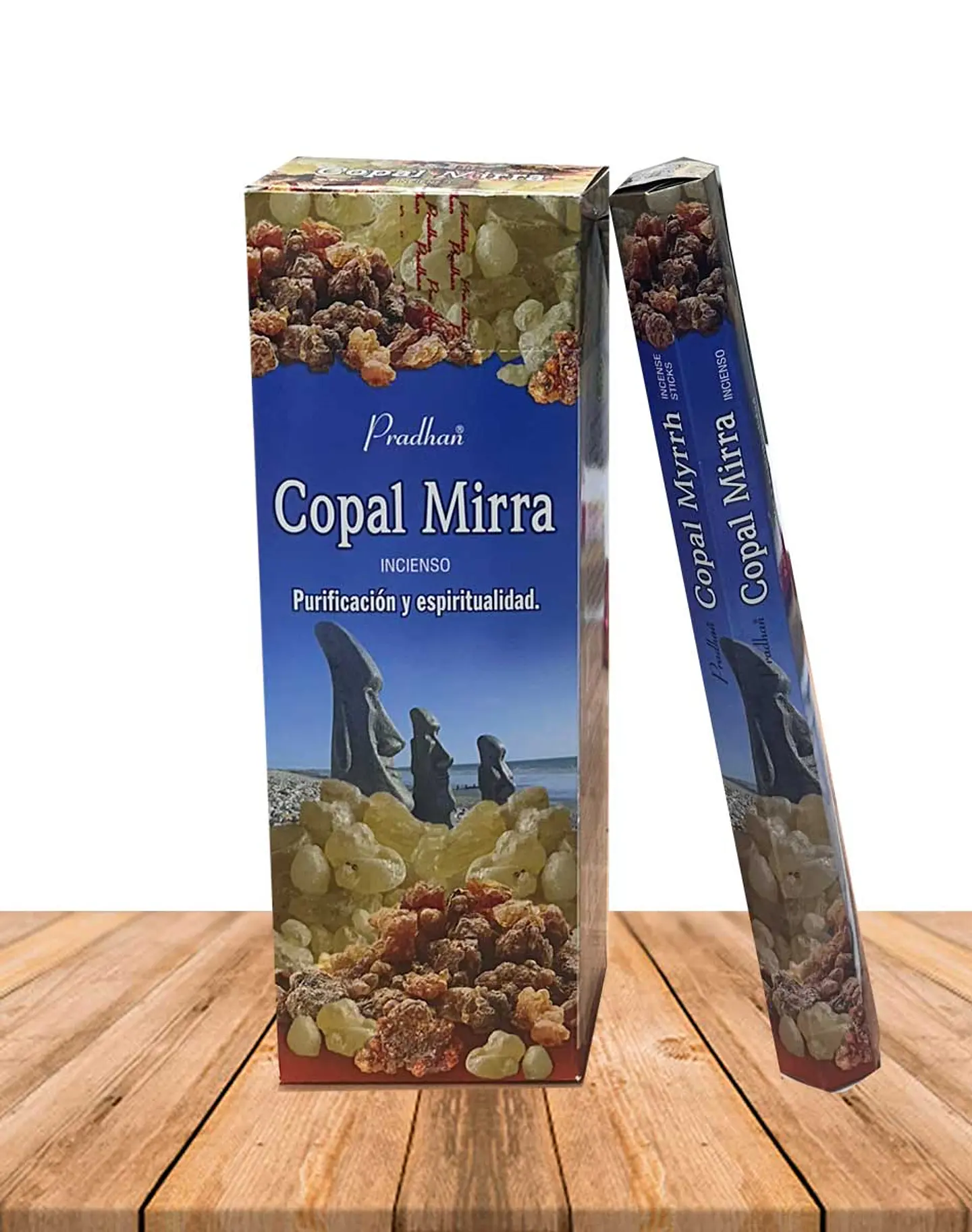 Incienso Formato Hexagonal Copal Con Mirra 1