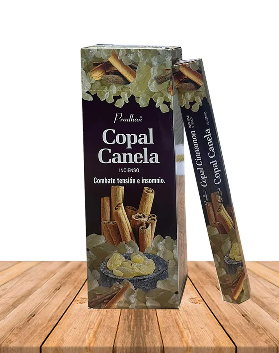 Incienso Formato Hexagonal Copal Con Canela 1