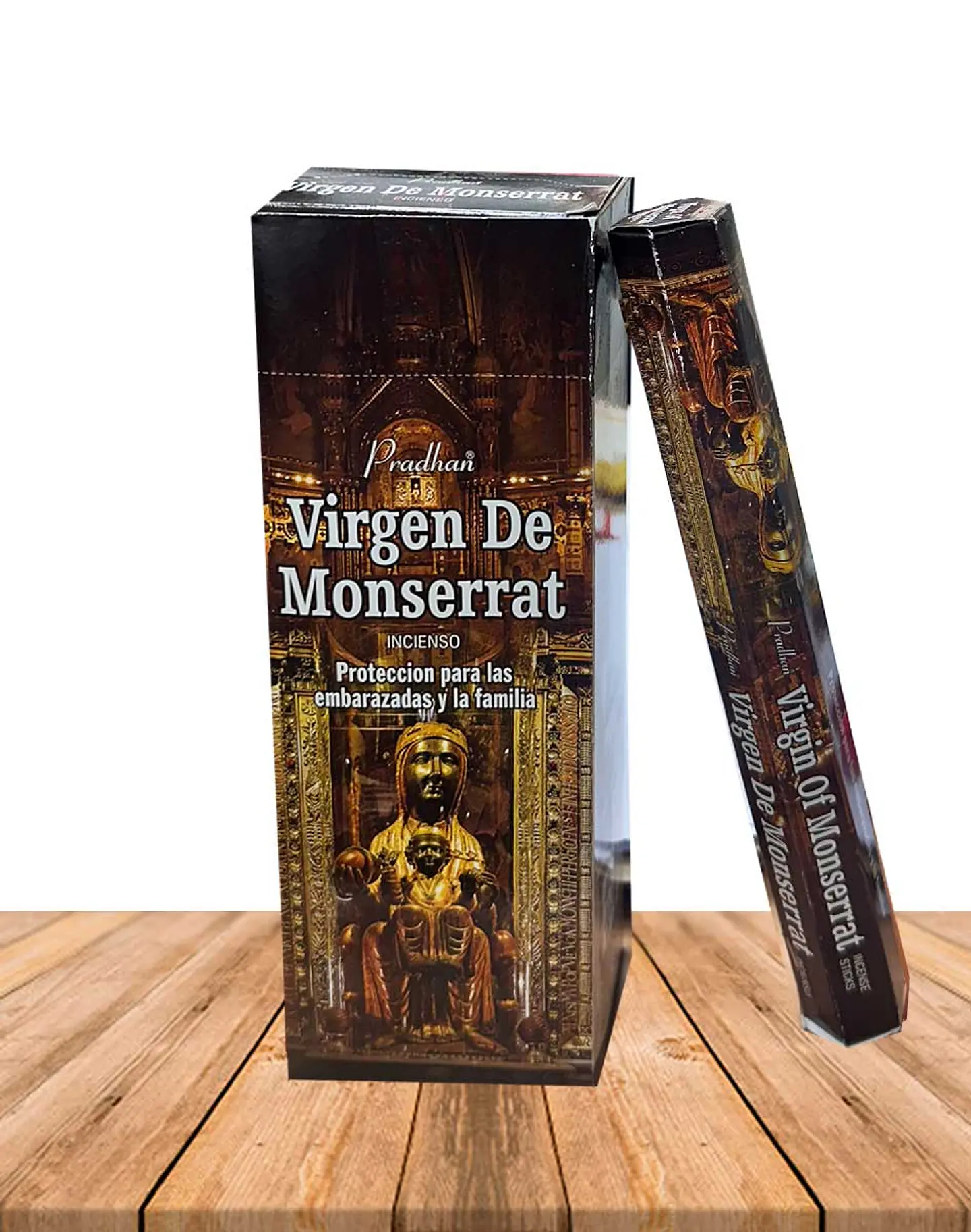 Incienso Formato Hexagonal Virgen de Monserrat 1