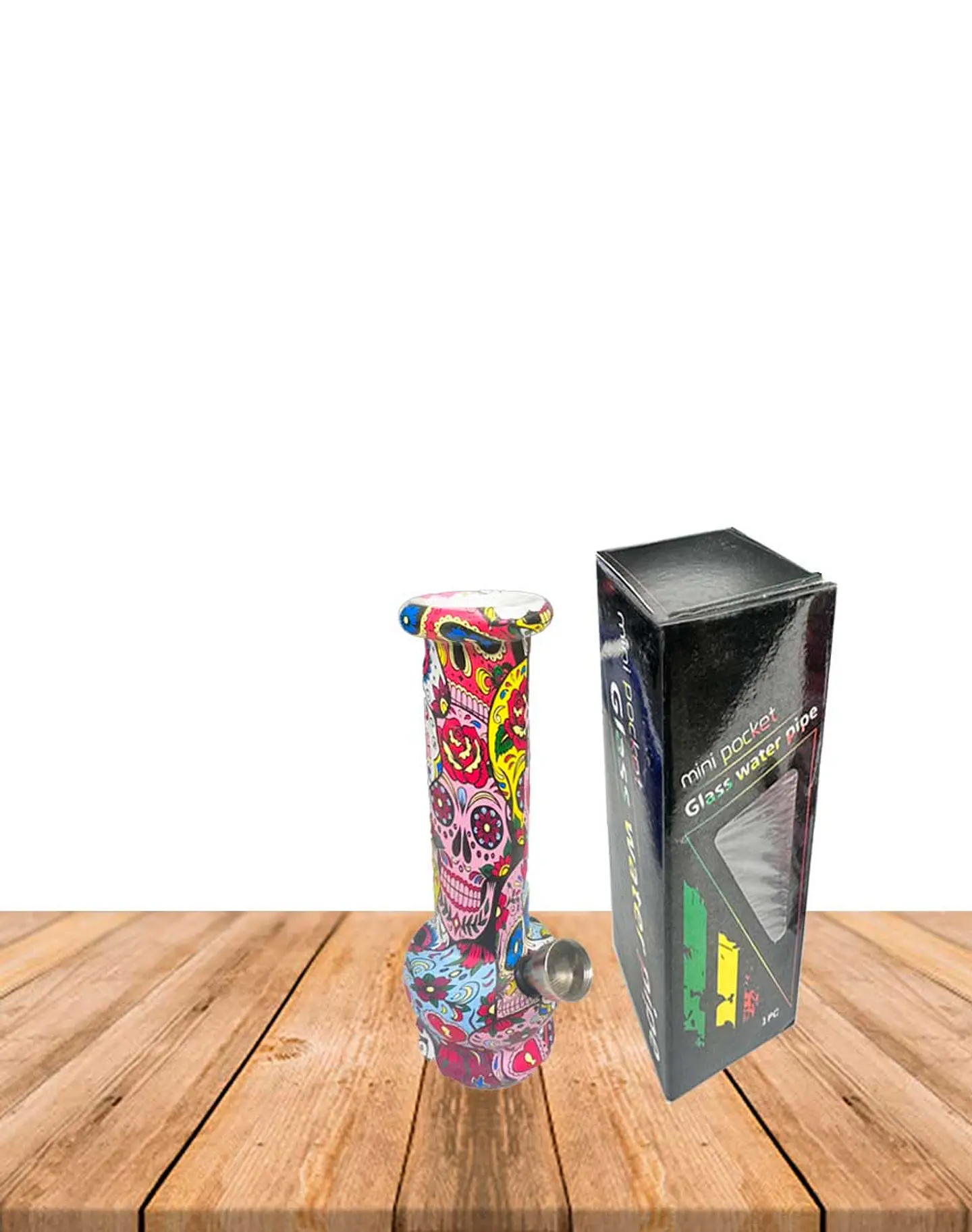 Mini Bong de Vidrio Diseños GLA-N-02 2