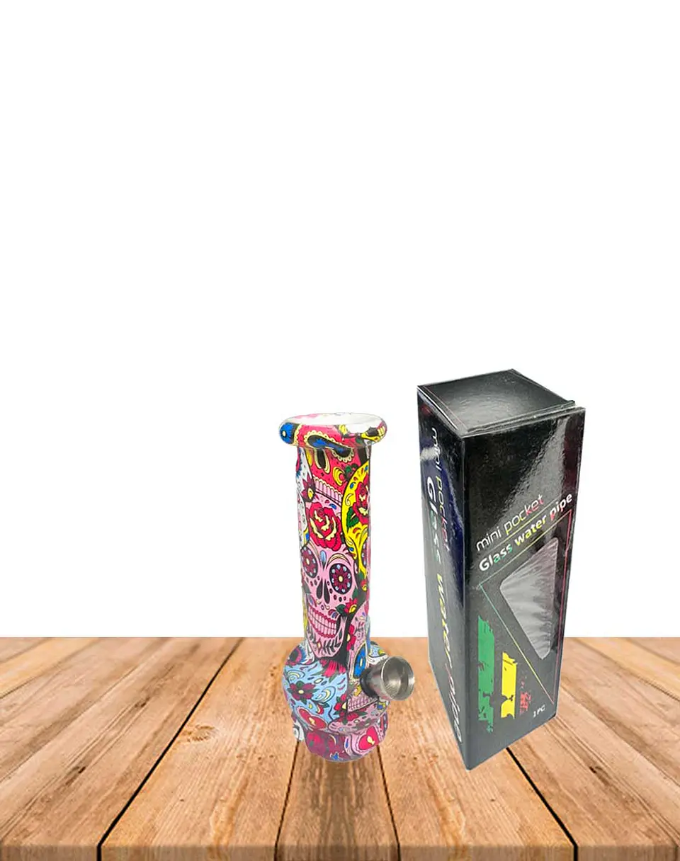 Mini Bong de Vidrio Diseños GLA-N-02 2