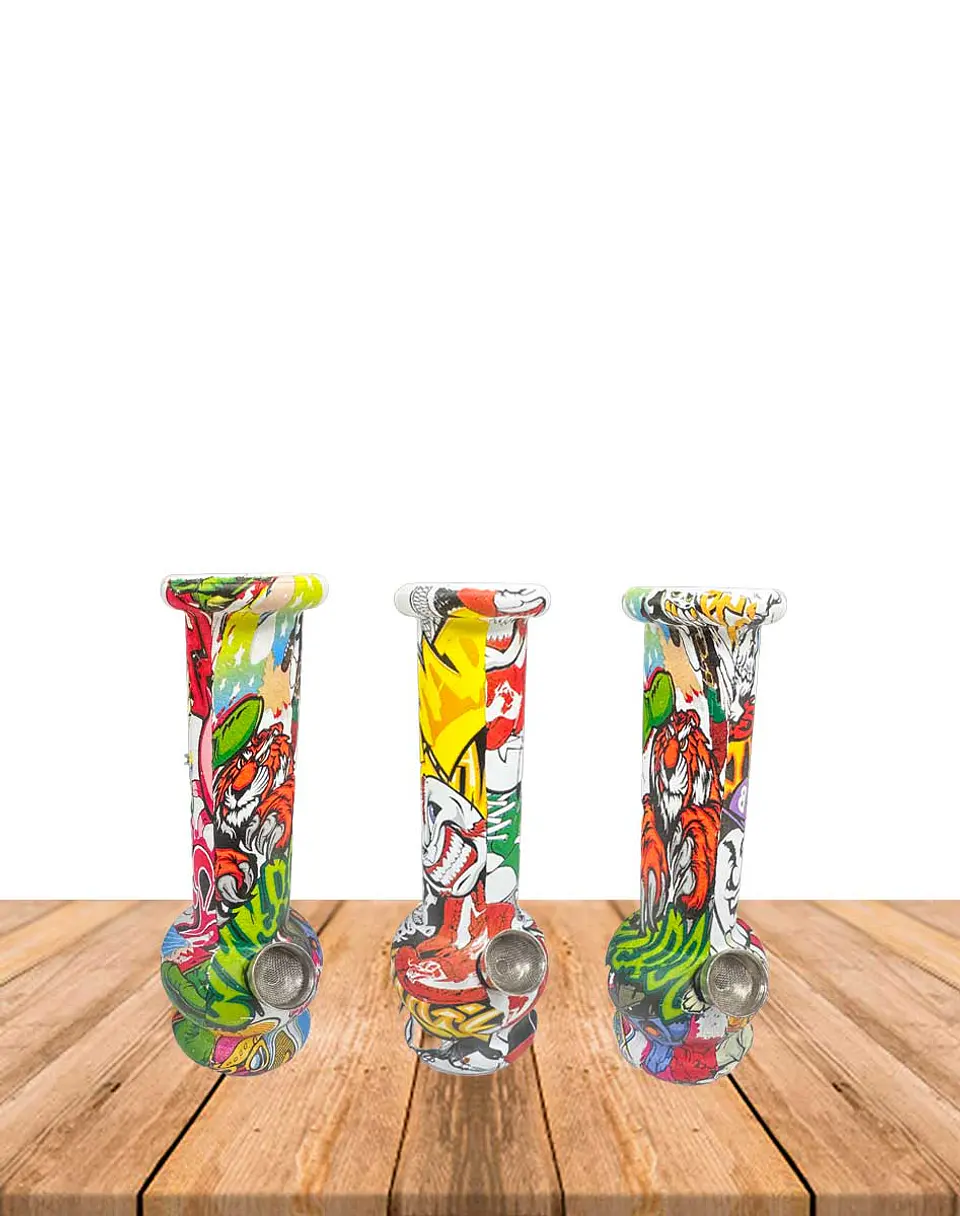 Mini Bong de Vidrio Diseños GLA-G-02 1