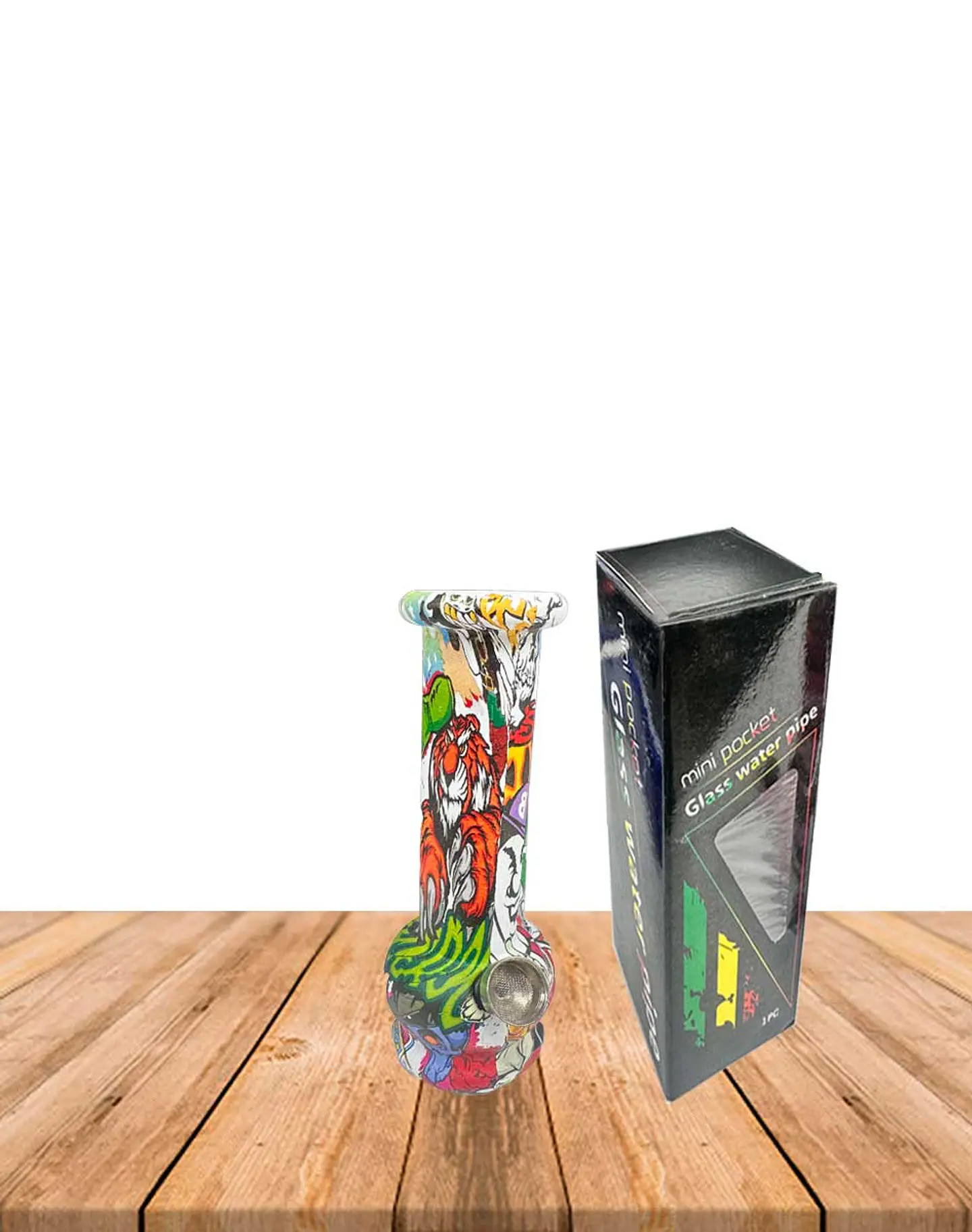 Mini Bong de Vidrio Diseños GLA-G-02 2