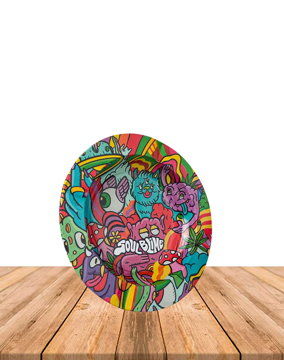 Cenicero Soulblime Lata Diseños Surtidos 2