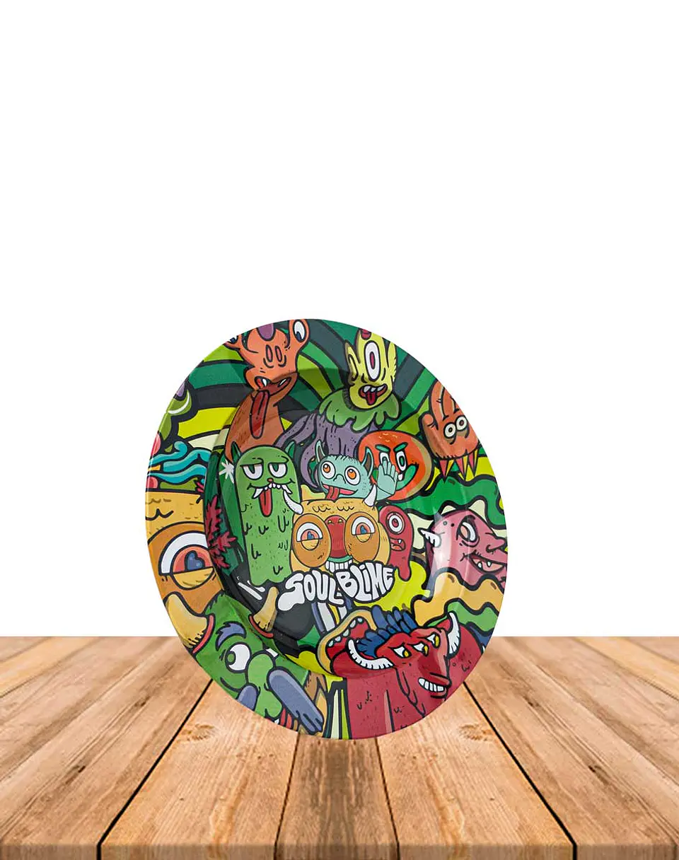 Cenicero Soulblime Lata Diseños Surtidos 4